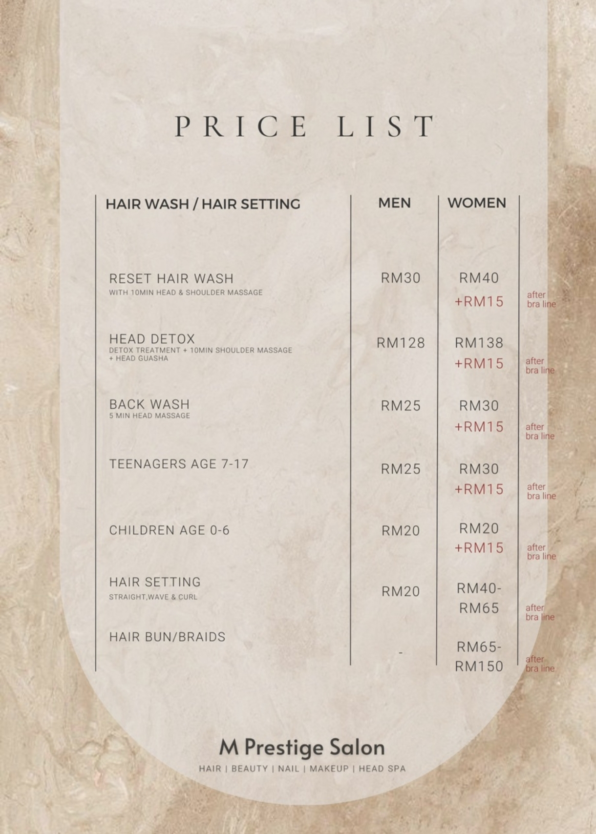 Price List 2